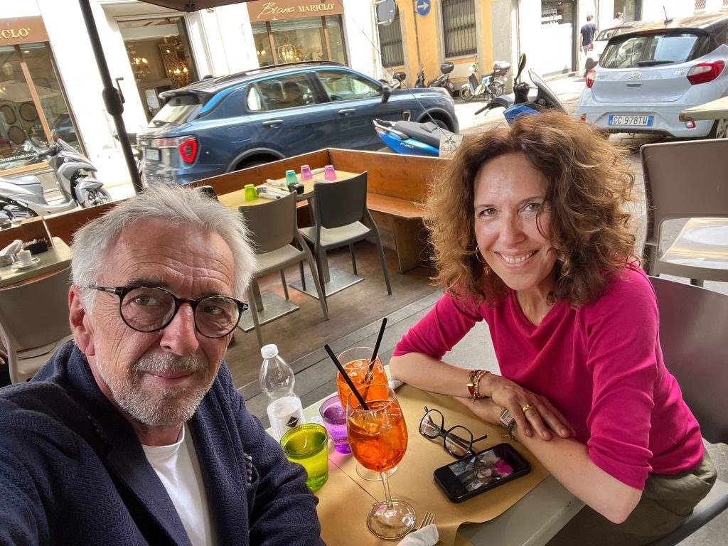 Wolf Heider-Sawall und Susanne Graue in Mailand