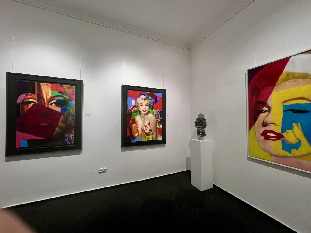 James Francis Gill - Marilyn Monroe Pop-Art Galerie Baumgartl