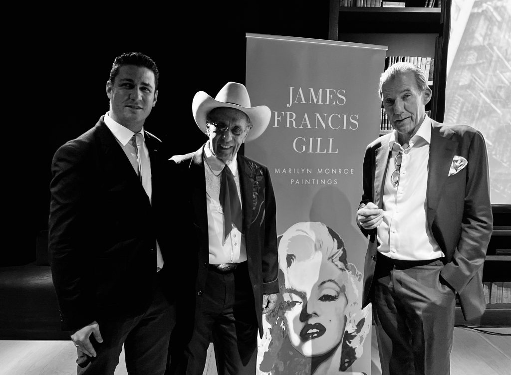 James Francis Gill - Marilyn Monroe Pop-Art Andreas Baumgartl und Ted Bauer