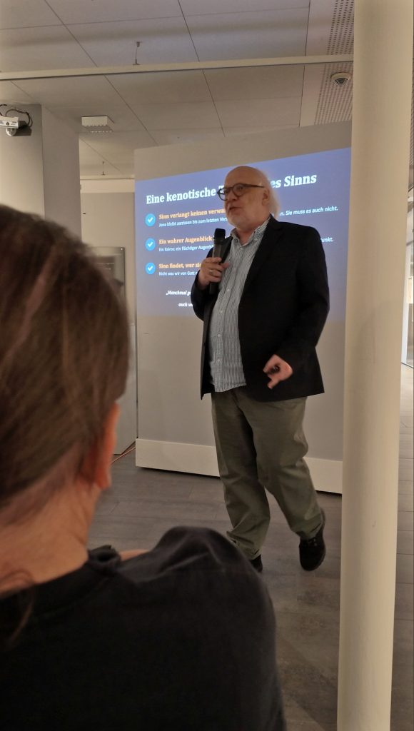 Tegernseer Gespräche im Olaf Gulbransson Museum, der unter dem Titel „Die Kraft der Liebe und des Glaubens“, Philosoph Prof. Dr. Godehard Brüntrup SJ