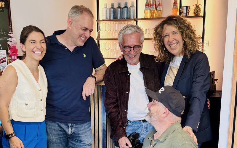 im Rahmen des Filmfest München in der Ensider Base auf dem Talent Summit mit Sarah Kolb, Markus Vogelbacher, Wolf Heider-Sawall, Chriz Merkl und Susanne Graue aka Stadtlocke
