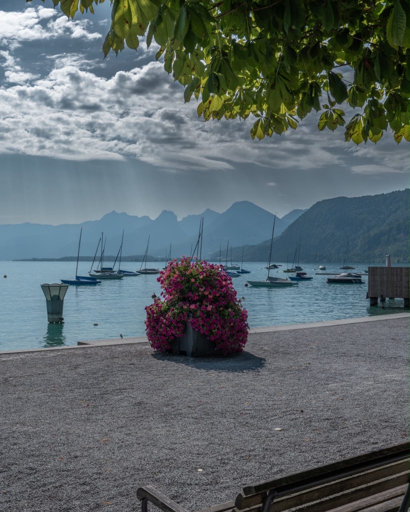 St. Gilgen am Wolfgangsee in Österreich, Foto: Wolf Heider-Sawall