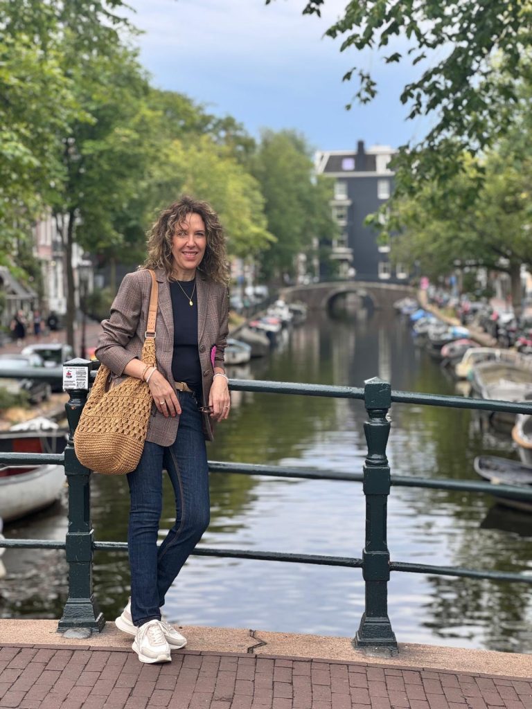 Susanne Graue aka Stadtlocke in Amsterdam Foto: Wolf Heider-Sawall