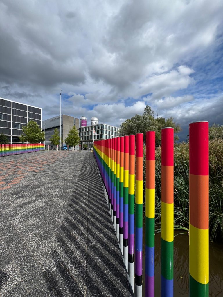 Auf dem Weg in den Amsterdamer Science Park