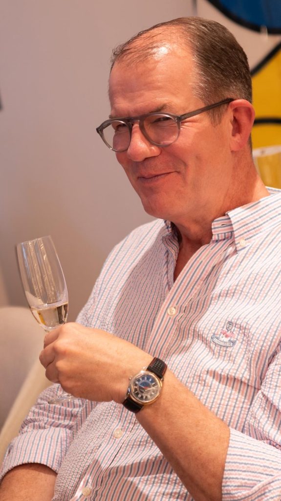 Jürgen Zrenner beim Salon Valmont kuratiert von Stadtlocke